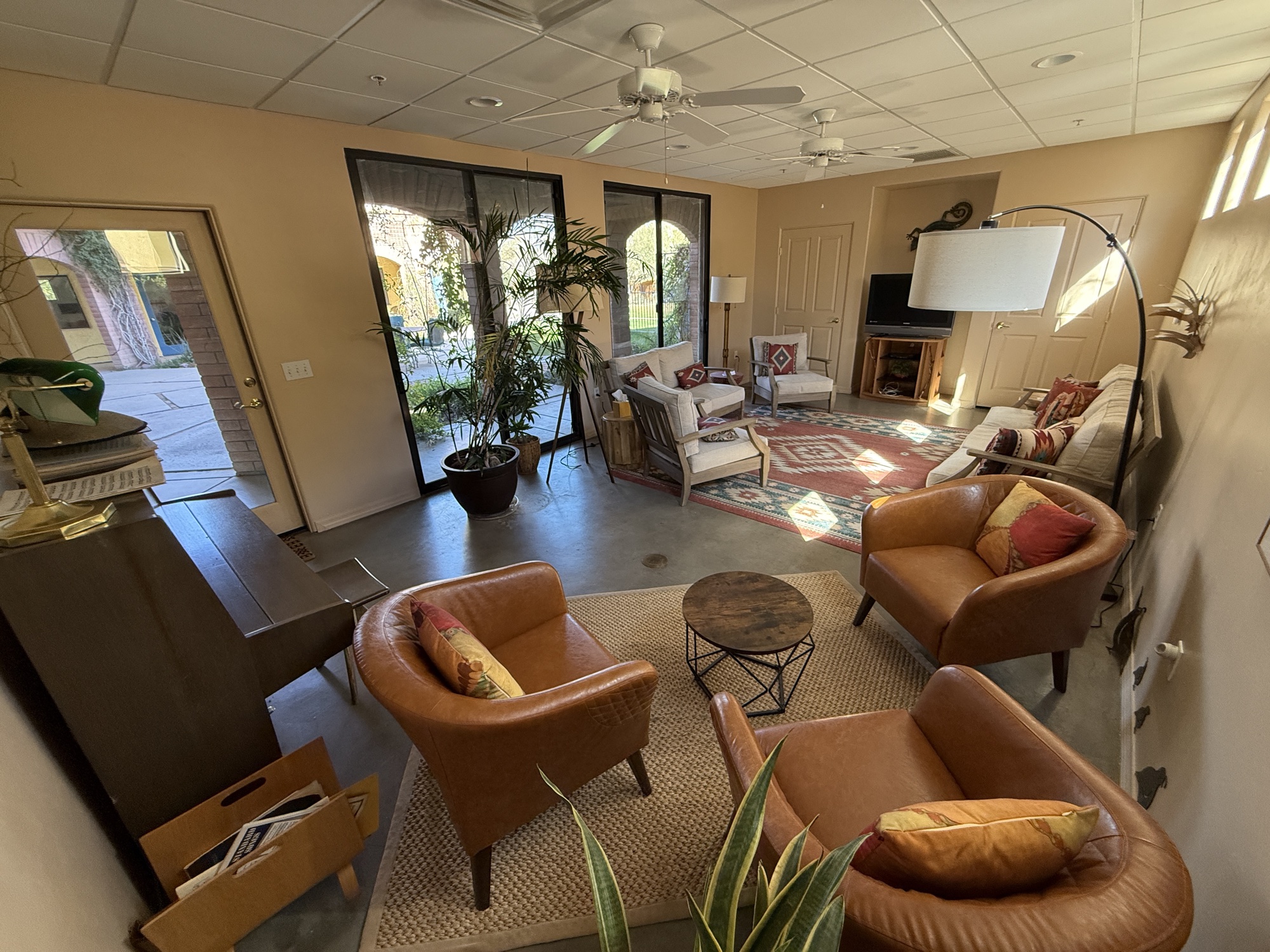 Lounge area