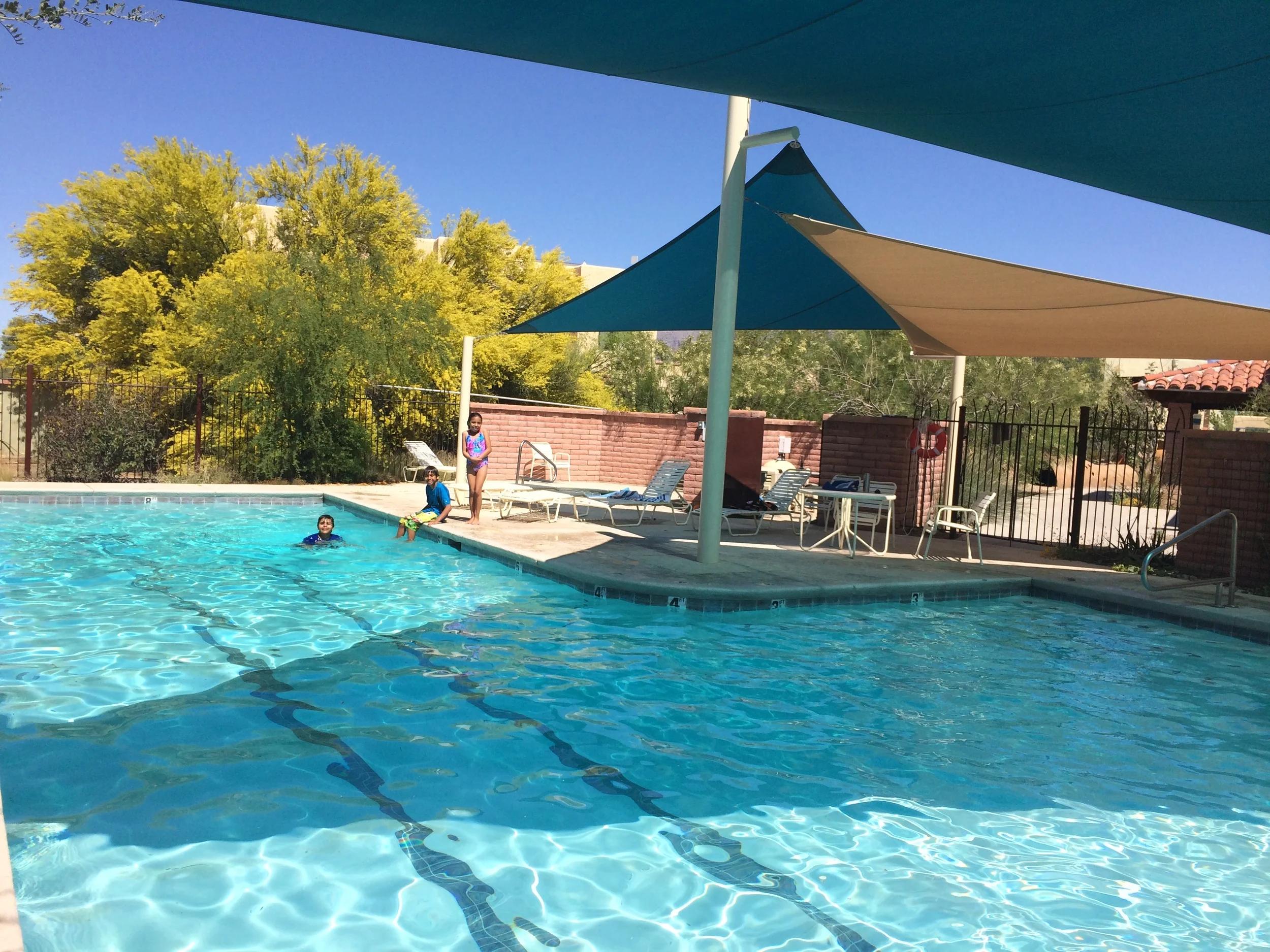 Pool area